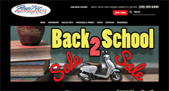Desktop Screenshot of pacificyamaha.com
